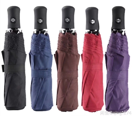 Matériau de tissu parapluie Maraudeurs Carte Sublimation Auto 3 Plier écran solaire minimaliste