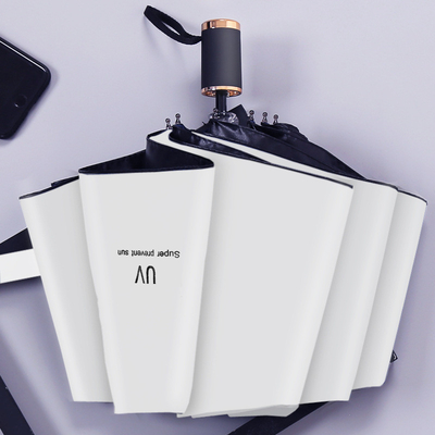 Logo personnalisé de parapluie pliable pour la protection solaire et de la pluie dans toutes les conditions climatiques