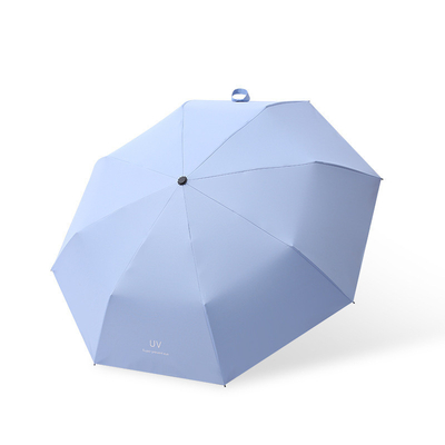 Logo personnalisé de parapluie pliable pour la protection solaire et de la pluie dans toutes les conditions climatiques