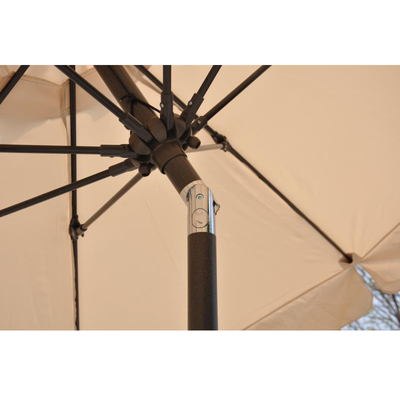 Logo personnalisé parapluie droite Idéal pour une expérience culinaire en plein air parfaite