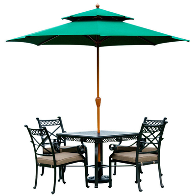 Parapluie de jardin en aluminium pour balcon