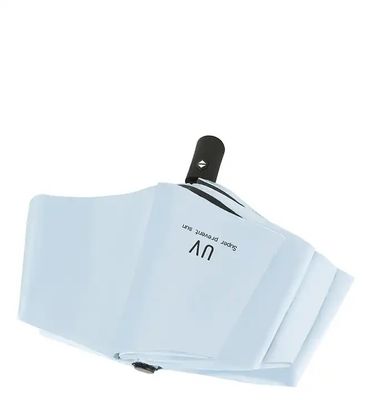 Style minimaliste Trois parapluies automatiques avec écran solaire et double protection UV