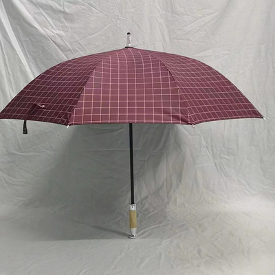 Grand parapluie de golf à carreaux de style japonais et coréen à l' épreuve de l' eau Logo personnalisé Made in Japan