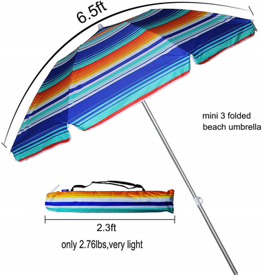 Parapluie de patio avec parapluie et imprimante de logo personnalisée