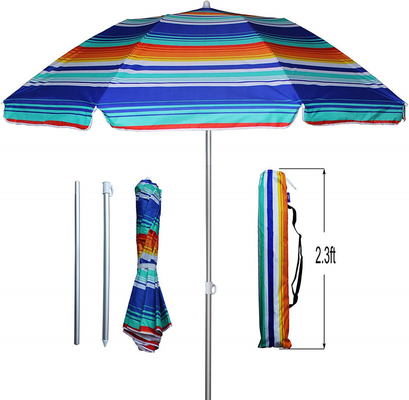 Parapluie de patio avec parapluie et imprimante de logo personnalisée