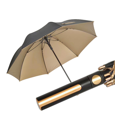 120 cm de diamètre ouvert X103 UV Protect Gold Coating Parapluie pour les affaires et le golf