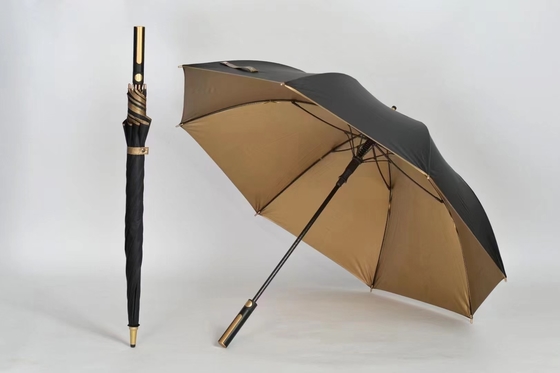 120 cm de diamètre ouvert X103 UV Protect Gold Coating Parapluie pour les affaires et le golf