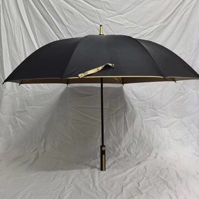 120 cm de diamètre ouvert X103 UV Protect Gold Coating Parapluie pour les affaires et le golf
