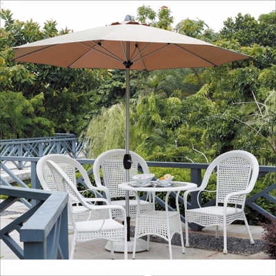 Conseils en plastique plage en bois patio café jardin piscine restaurant extérieur parapluie tout en 1