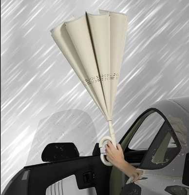 Parapluie renforcée étanche au vent pour deux hommes et deux femmes de 105 cm de diamètre ouvert