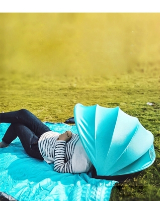 Protection solaire de la plage Mini pare-soleil entièrement automatique pour la tête Tente de repose-tête