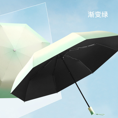 Parapluie publicitaire en tissu Pongee 210T avec impression de logo personnalisé et conception étanche