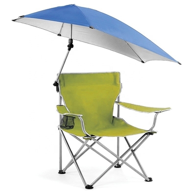 Porte-parapluie pour fauteuil roulant sans mains universelle avec un design unique et un revêtement en argent