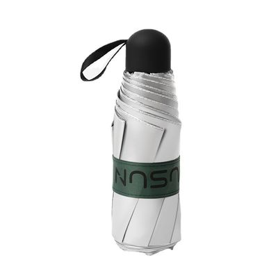 Produit parapluie cinq fois compact avec refroidissement à commande manuelle et protection UV