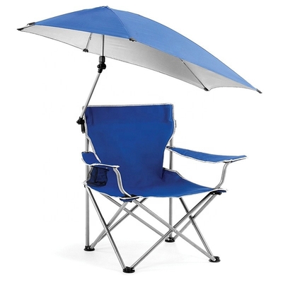 Porte-parapluie pour fauteuil roulant sans mains universelle avec un design unique et un revêtement en argent