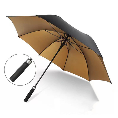 Fonctionnel X103 UV Protect Couche dorée Publicité Parapluie parfaite et cadeau