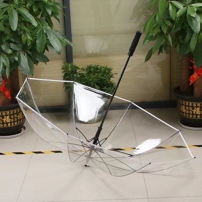 Parapluie en PVC étanche à l'air extrêmement grand Parapluie de golf transparente avec logo personnalisé
