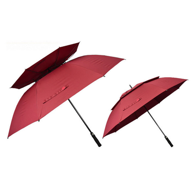 Parapluie publicitaire personnalisée de style américain à double couche et impression de logo