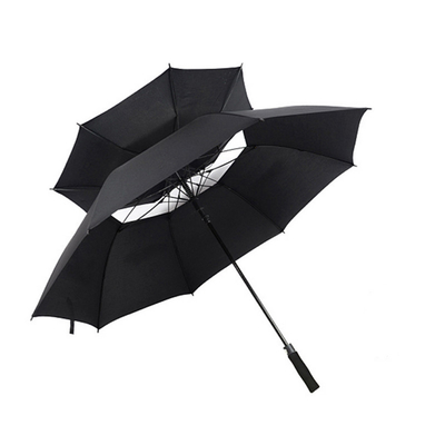 Parapluie publicitaire personnalisée de style américain à double couche et impression de logo