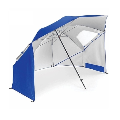 Parapluie multi-fonctionnelle pour tente de montage pour protection UV et conception étanche au vent
