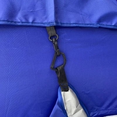 Parapluie multi-fonctionnelle pour tente de montage pour protection UV et conception étanche au vent