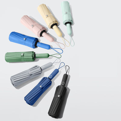 Impression de logo personnalisable Double usage parapluie triple pour la protection contre le soleil et la pluie