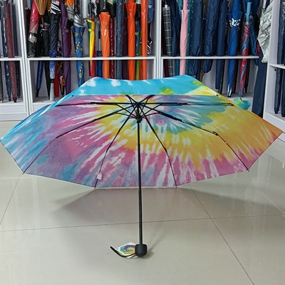 Manuel complet de peinture 3 pliable personnalisé personnalisé tout en un parapluie de style minimalisme