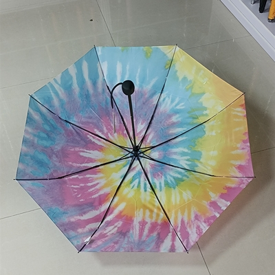 Manuel complet de peinture 3 pliable personnalisé personnalisé tout en un parapluie de style minimalisme