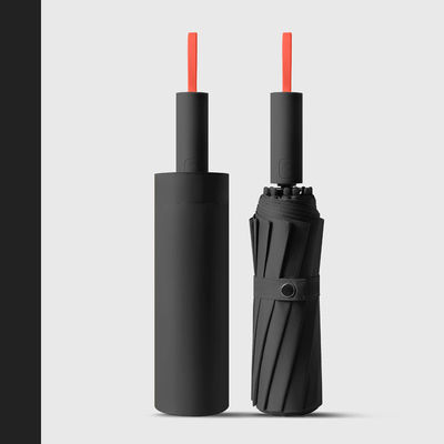 Parapluie à os entièrement automatique Protection UV de grande taille Logo publicitaire personnalisé Poignée spéciale