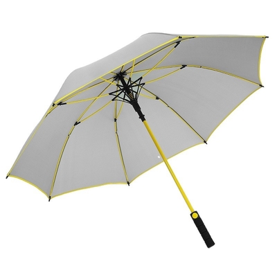 Logo personnalisé parapluie de golf en fibre de vent de 27 pouces pour la publicité et la promotion