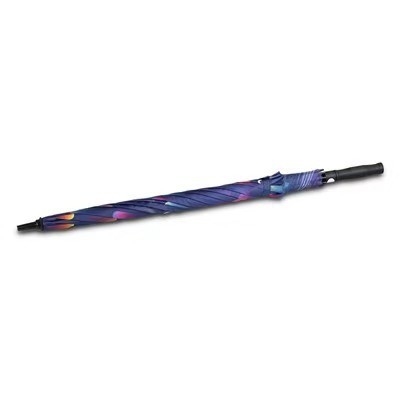 Logo personnalisé Grand parapluie golf sublimation droit pour la protection contre le vent et la pluie