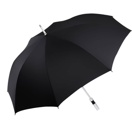 Parapluie de golf en aluminium de diamètre ouvert de 120 cm pour les entreprises et la protection extérieure