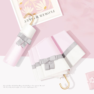 Manche incurvée personnalisée Parapluie protection UV Compacte et portable pour les femmes