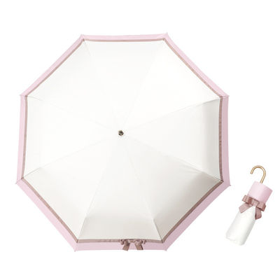 Manche incurvée personnalisée Parapluie protection UV Compacte et portable pour les femmes