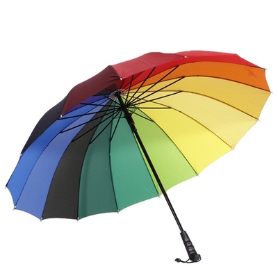Parapluie personnalisée par défaut Parapluie iridescente ouverte automatique avec logo personnalisé
