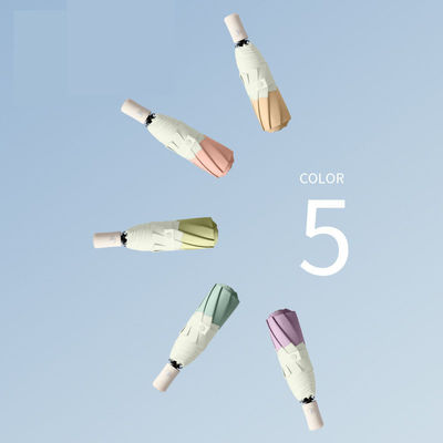 Parapluie à trois couches de style coréen avec arbre en fibre de verre et fonction d'ouverture automatique