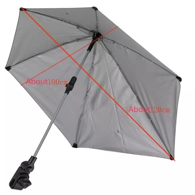 Personnalisation agile de la chaîne d'approvisionnement 4 voies parapluie pivotante avec commande manuelle