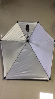 Personnalisation agile de la chaîne d'approvisionnement 4 voies parapluie pivotante avec commande manuelle