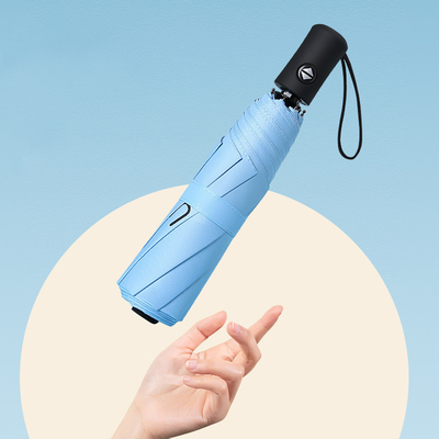 Parapluie pliable portable de couleur solide créative personnalisée pour jardin de patio et extérieur