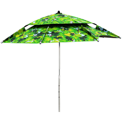 Double feuille renforcée 2 M 2,4 M Pliable protection universelle contre la pluie parapluie