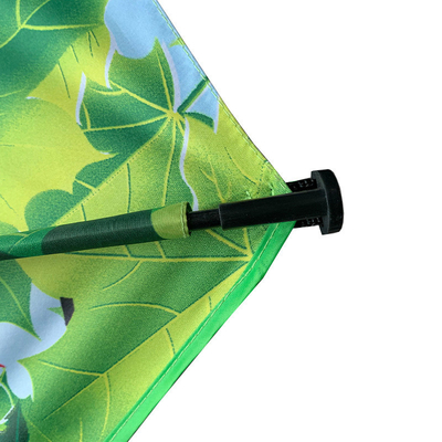 Double feuille renforcée 2 M 2,4 M Pliable protection universelle contre la pluie parapluie