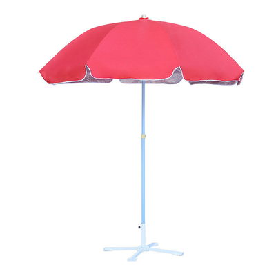 Imprimé sur mesure par sublimation Anti-UV extérieur 36/48/52/60 pouces 8 côtes Parapluie de plage