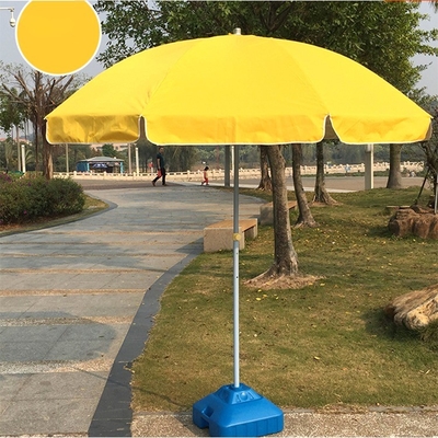 Imprimé sur mesure par sublimation Anti-UV extérieur 36/48/52/60 pouces 8 côtes Parapluie de plage