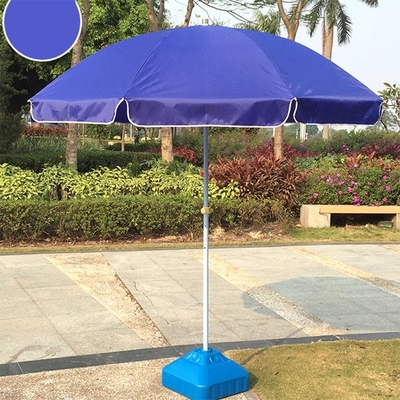 Imprimé sur mesure par sublimation Anti-UV extérieur 36/48/52/60 pouces 8 côtes Parapluie de plage
