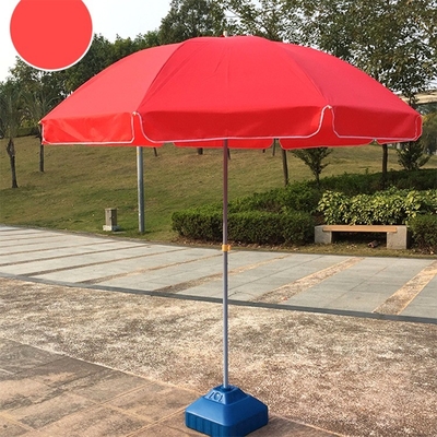 Imprimé sur mesure par sublimation Anti-UV extérieur 36/48/52/60 pouces 8 côtes Parapluie de plage