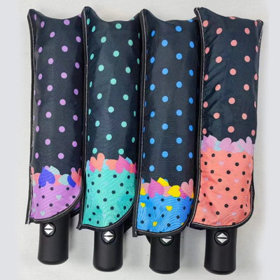 97 cm de diamètre ouvert parapluie entièrement automatique motifs multiples prêts à expédier pour les adultes