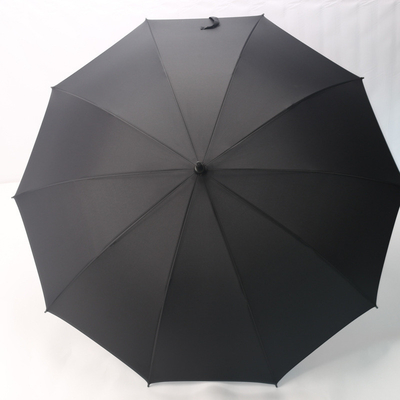 Parapluie de golf de 8 os de 27 pouces pour adultes avec poignée incurvée et logo rétro personnalisé