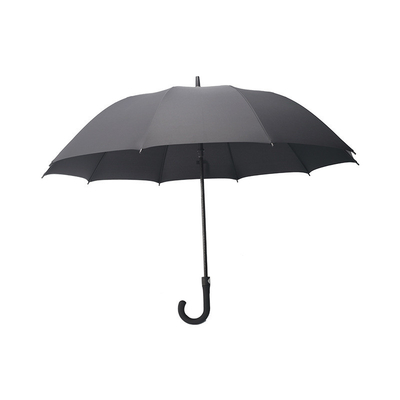 Parapluie de golf de 8 os de 27 pouces pour adultes avec poignée incurvée et logo rétro personnalisé