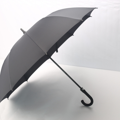 Parapluie de golf de 8 os de 27 pouces pour adultes avec poignée incurvée et logo rétro personnalisé