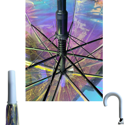 POE Holographic Magic Laser Auto Parapluie de style américain